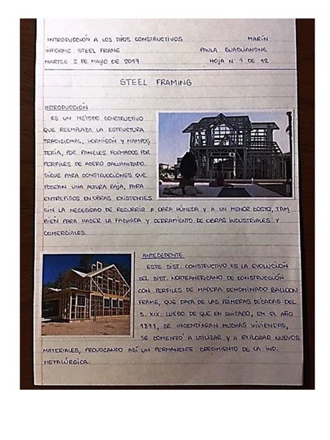 Steel Framing | PDF