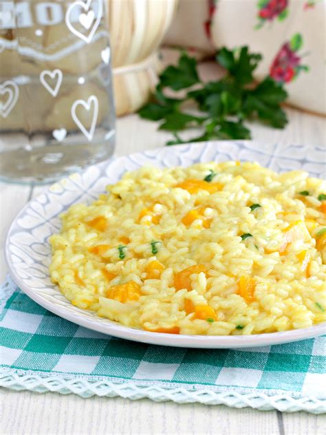 Risotto Alla Zucca E Gorgonzola Dolce Saporito E Cremoso