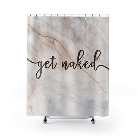Get Naked Shower Curtain Etsy