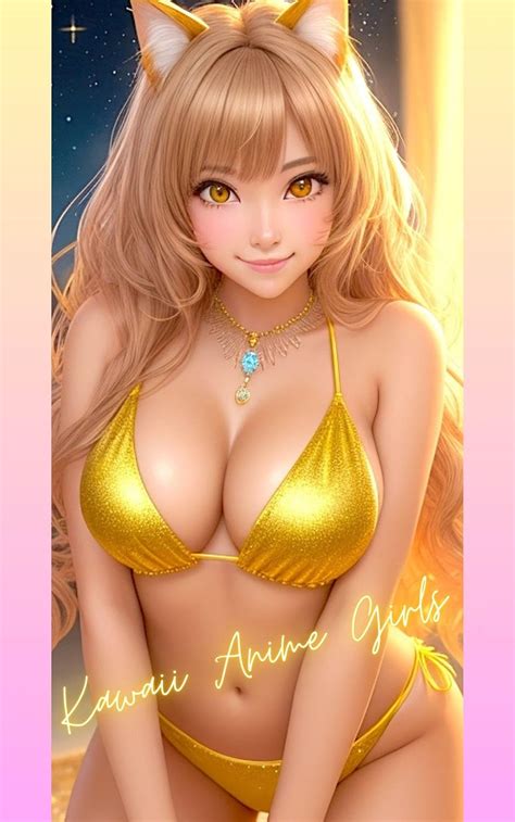 Kawaii Anime Girls In Bikini Cat Ears Cosplay Girls AI Art Book EBook KAWAII JP Amazon