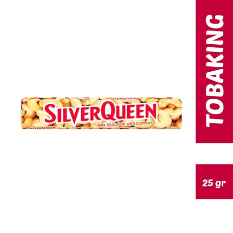 Jual Silverqueen Milk Chocolate Cashew 25 Gr Silver Queen Coklat