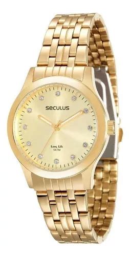 Relógio Seculus Feminino Long Life 20397lpsvda1 MercadoLivre