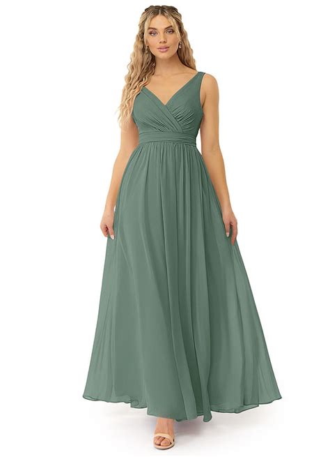 Eucalyptus Azazie Kora Bridesmaid Dresses Azazie