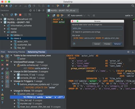 Datagrip The Cross Platform Ide For Databases Sql By Jetbrains Sql