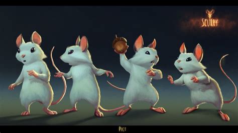 ArtStation - Scurry concepts: The Mice, Mac Smith | Character design ...