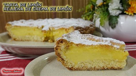 Tarta Suave De LimÓn Rellena De Crema De LimÓn Un Delirio De Sabor Muy Fácil De Hacer Youtube