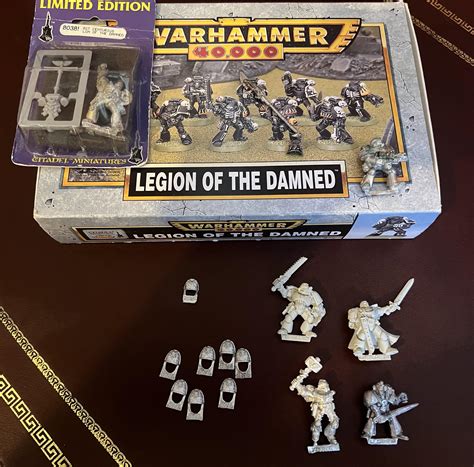 Found retro Legion of the Damned minis!! I’ve been cleaning out my