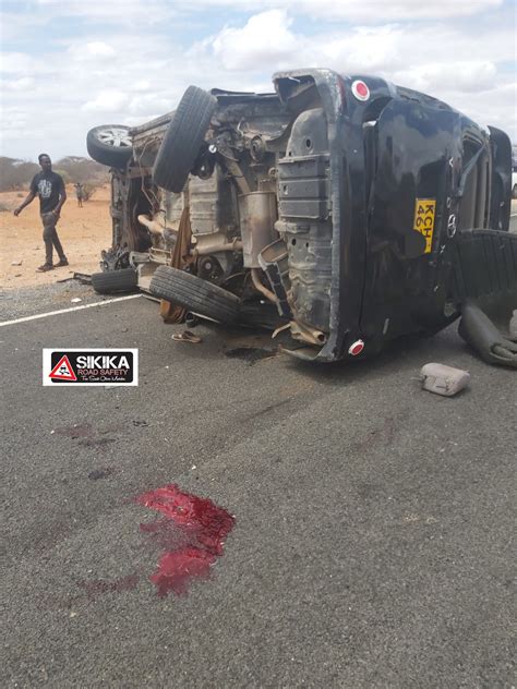 Sikika Road Safety On Twitter A Serious Crash Along Hola Garissa Road