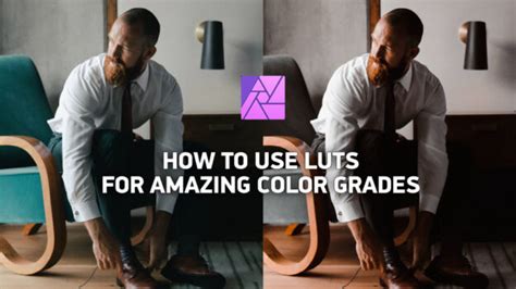 Amazing colors with one click using luts. Affinity Photo Tutorial - Ilumius - Free Photoshop ...