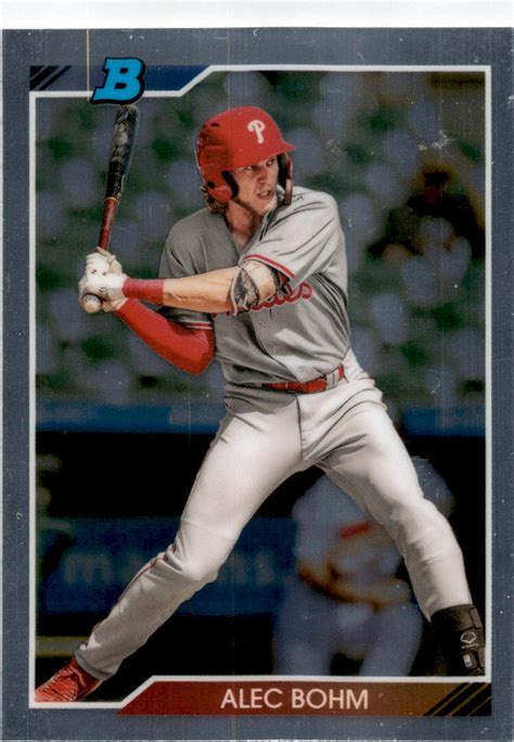 2020 Bowman Heritage Baseball Chrome Prospects Alec Bohm 92CP AB EBay