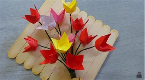 Cách Gấp Hoa Giấy Origami