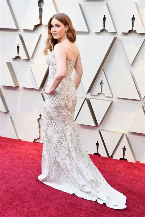 Satchel Amy Adams Wears Custom Versace At The Oscars 2019 The