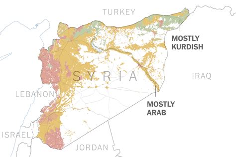 Political Map Of Turkey And Syria