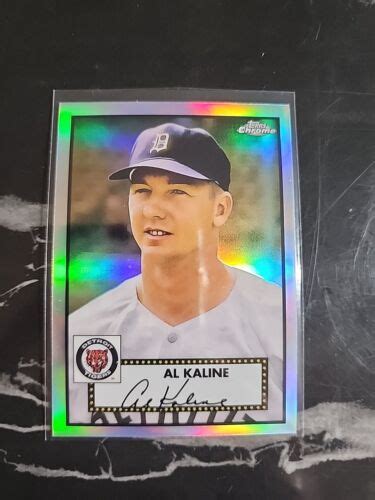 Topps Chrome Platinum Anniversary Refractor Al Kaline Al