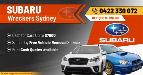 Subaru Wreckers Dismantlers Parts In Sydney Top Cash For Subaru