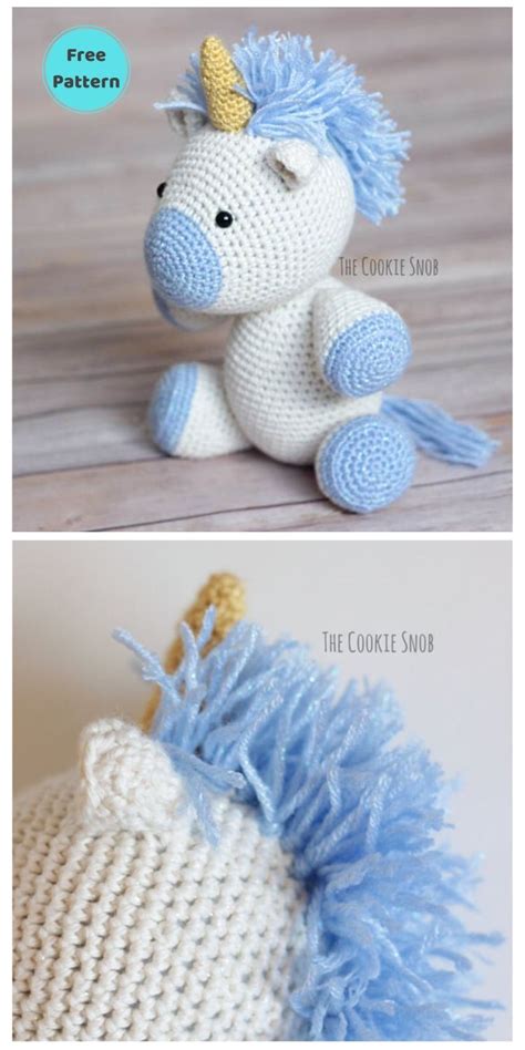 20 Free Amigurumi Unicorn Toy Crochet Patterns The Yarn Crew