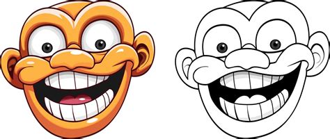cartoon face vector images