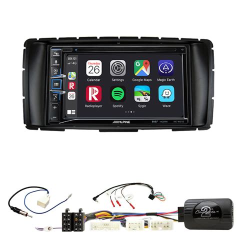 Alpine Navigation GPS Autoradio Toyota Hilux Résistant Conditions