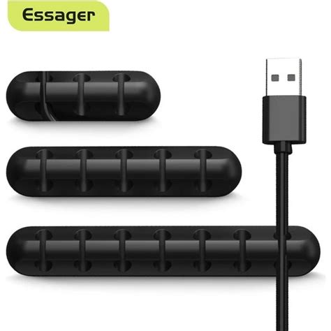 Ganbao 5clips 2 Adet Essager Kablo Düzenleyici USB Kablo Tel Fiyatı