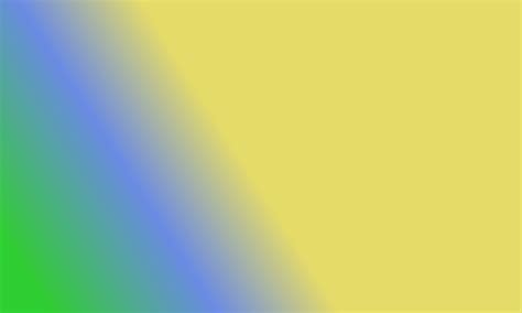 Design Simple Lime Greenblue And Yellow Gradient Color Illustration