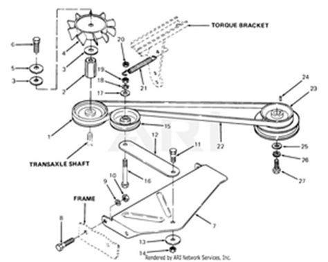 Cub Cadet Zero Turn Drive Belt Diagram