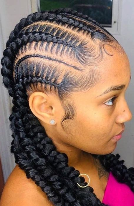 25 Coolest Stitch Braids Hair Ideas For 2024 The Trend Spotter