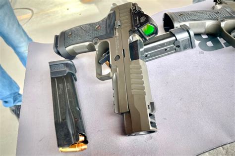 Sigs New P320 Axg Legion Comp Shot Show 2023