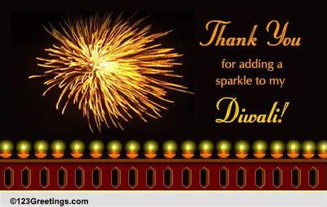 Diwali Thanks! Free Thank You eCards, Greeting Cards | 123 Greetings