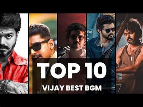 TOP 10 THALAPATHY BGM FT BEAST MASTER BIGIL SARKAR MERSEL