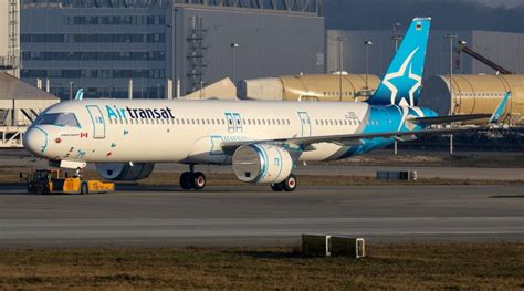 Le premier A321NEO dAir Transat Les Ailes du Québec