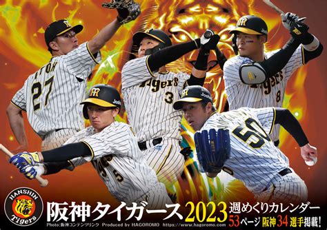 あの激闘がデスクに甦る！卓上 阪神タイガース 2023年版 週めくりカレンダー 12月17日発売決定！全34選手・53ページで躍動感満載の写真がたっぷり 記事詳細｜infoseekニュース