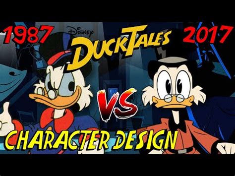 Ducktales Character Design Comparison Old Vs New Youtube