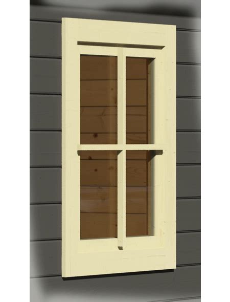 Karibu Fenster F R Gartenh User Mm Holz Hagebau De