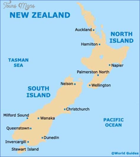 Queenstown New Zealand Map - ToursMaps.com