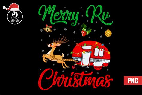 Merry RV Christmas Graphic By Campfire Stories Creative Fabrica