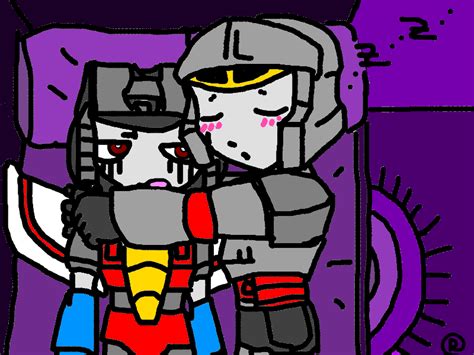 Starscream X Megatronnap Time By Dreamydragon21 On Deviantart