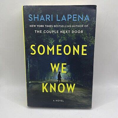 Someone We Know By Shari Lapena 2019 Hardcover 9780525557654 EBay