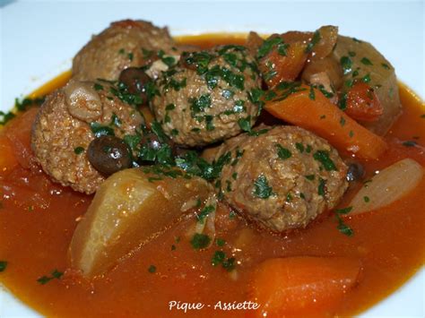 Tajine De Boulettes De B Uf A Ma Fa On Recettes En Mijoteuse Pique