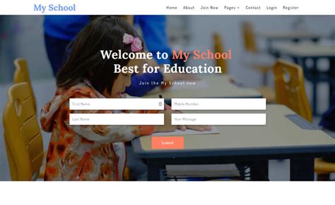 34 Best Education HTML5 Bootstrap Website Template 2019