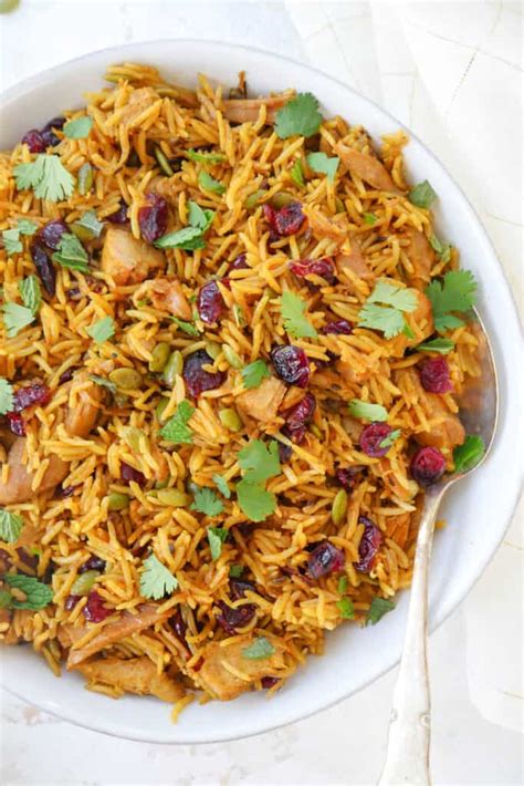 Instant Pot Holiday Turkey Biryani (leftover turkey recipe) | My Heart Beets