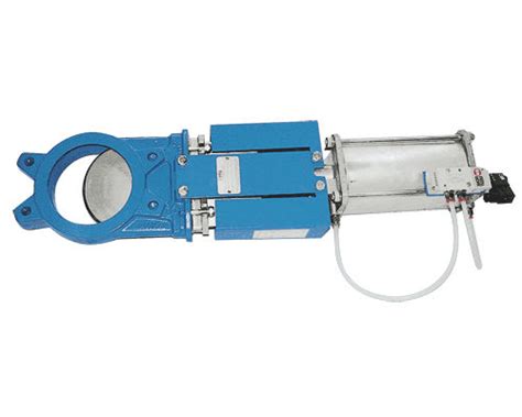 Pneumatic Valve Knife Gate Pressure Control Wafer Ritm Industry