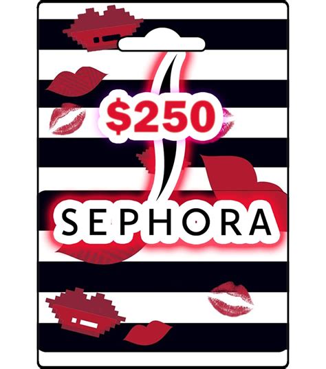 $250 Sephora Gift Card | Instant Email Delivery | 50% OFF