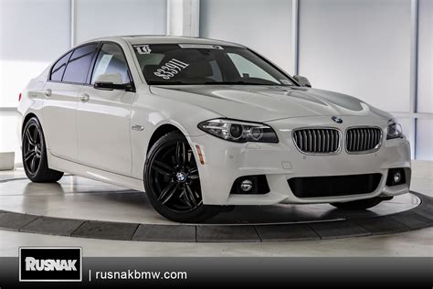 Certified Pre Owned 2016 Bmw 5 Series 550i 4d Sedan In Thousand Oaks