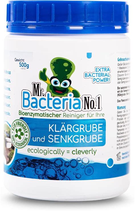 Mr Bacteria No 1 Activador para fosas sépticas Tratamiento de tanque