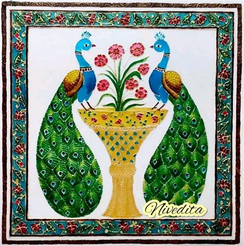 Meenakari Painting Painting