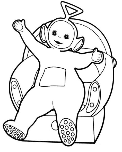 Felizes Teletubbies Para Colorir Imprimir E Desenhar Colorir Me