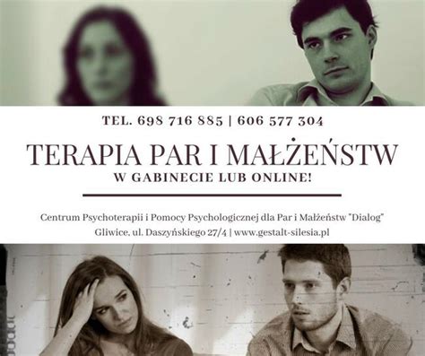 Terapia małżeńska Terapia dla par Psychoterapia związków Gliwice