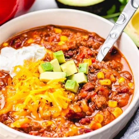 Best Classic Chili Recipe Video Veronikas Kitchen