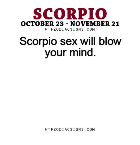 Sexy Scorpio Quotes