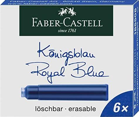 Amazon Ink Refills Faber Castell For Fountain Pens Blue